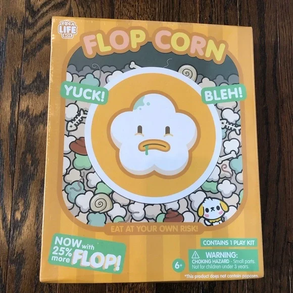 NEW IN BOX! Flop Corn Game by Toca Life Box w/Bob & Rob! - Picture 1 of 6
